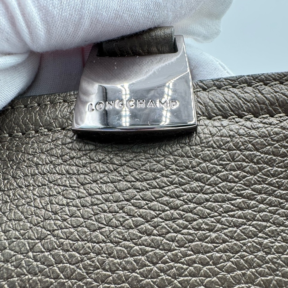 Longchamp Madeleine Leather Shoulder Bag - Picture 7 of 16